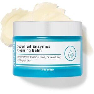 goPure Superfruit Enzymes Cleansing Balm & Makeup Remover, 3oz / New/Sealed